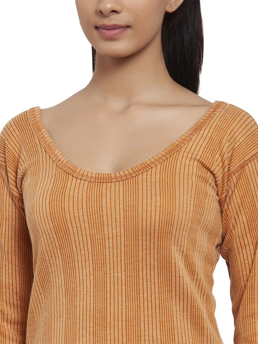 Women's 3/4 Thermal Top And Lower Set