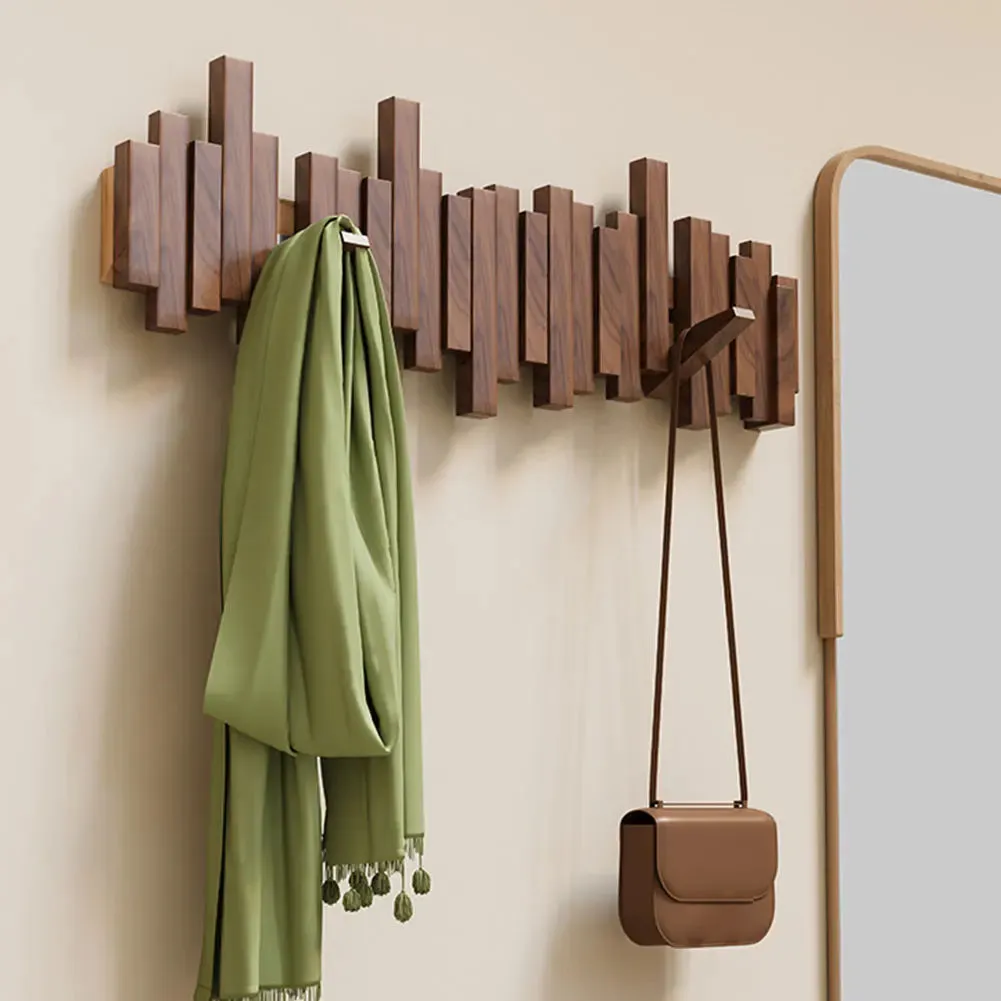 Wooden Coat Rack 